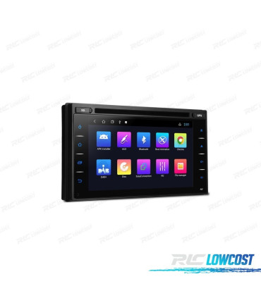 AUTO RADIO UNIVERSAL GPS ANDROID 10.0 DVD SD USB ECRA TACTIL HD
