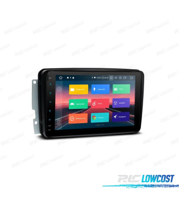 AUTO RADIO GPS PARA MERCEDES VIANO VITO W203 CLASE A W168 CLK C209 W209 CLASE G W463 ANDORID 12 98-06