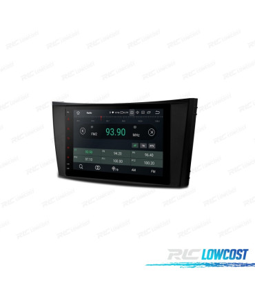 AUTO RADIO GPS PARA MERCEDES CLS E-W211 E-200 E-220 E-240 E-270 E-280 02-08