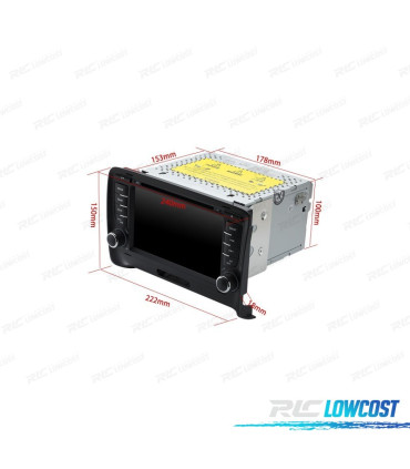 AUTO RADIO GPS PARA AUDI TT ANDROID 13 06-12