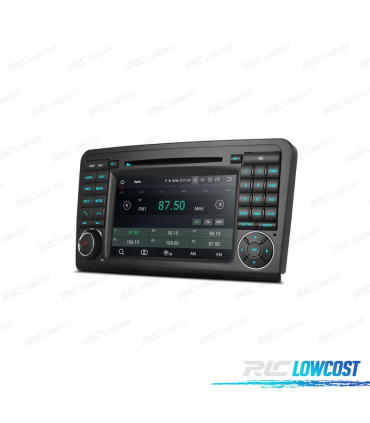 AUTO RADIO GPS ANDROID 10 7" PARA MERCEDES ML 05-12 GL 06-12