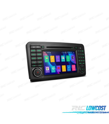 AUTO RADIO GPS ANDROID 10 7" PARA MERCEDES ML 05-12 GL 06-12