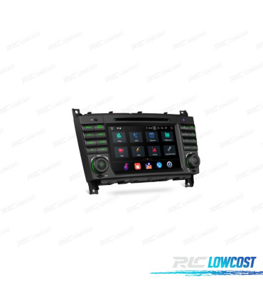 AUTO RADIO GPS MERCEDES CLASE G W463 06-08 C W203 04-07 CLK W209 ANDROID 13