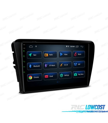 AUTO RADIO GPS ANDROID 10 PARA SKODA OCTAVIA 14-16