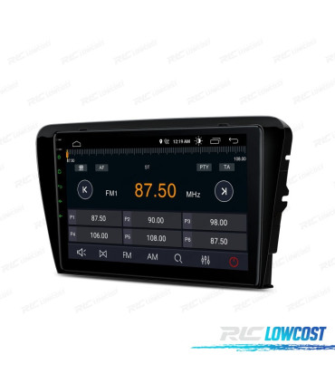 AUTO RADIO GPS ANDROID 10 PARA SKODA OCTAVIA 14-16