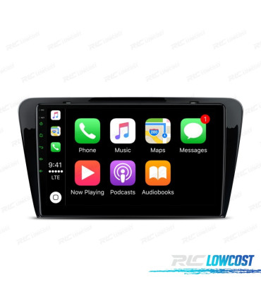 AUTO RADIO GPS ANDROID 10 PARA SKODA OCTAVIA 14-16