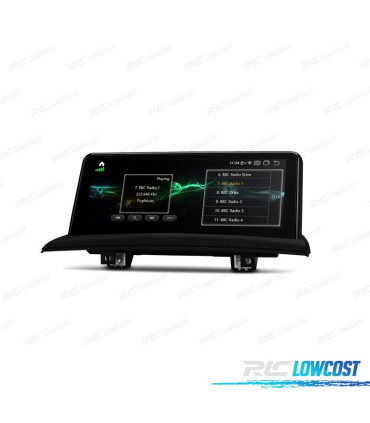 AUTO RADIO GPS PARA BMW X3 E83 ANDROID 11 2004-2009