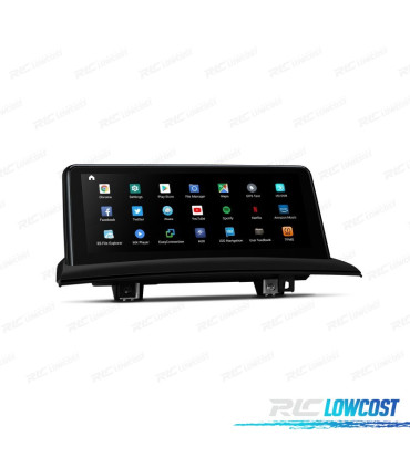 AUTO RADIO GPS PARA BMW X3 E83 ANDROID 11 2004-2009