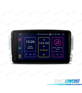 AUTO RADIO GPS ANDROID 11 PARA MERCEDES VITO VIANO C A CLK G