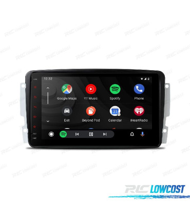 AUTO RADIO GPS ANDROID 11 PARA MERCEDES VITO VIANO C A CLK G