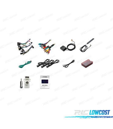 AUTO RADIO GPS ANDROID 12 PARA MERCEDES CLS W219 05-06 E W211 02-08