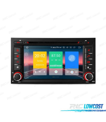 AUTO RADIO GPS ANDROID 14 PARA SEAT LEON 3 13-18