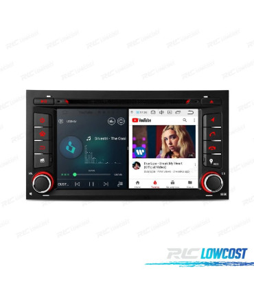 AUTO RADIO GPS ANDROID 14 PARA SEAT LEON 3 13-18