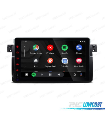AUTO RADIO GPS ANDROID 13 PARA BMW E46 98-06