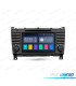 AUTO RADIO GPS ANDROID 10 PARA MERCEDES W203 04-07 W209 04-06 W463 06-08