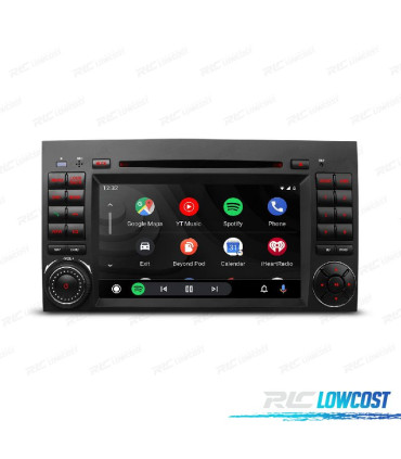 AUTO RADIO GPS ANDROID 10 16GB PARA MERCEDES A 04-12 B 05-11 VITO VIANO 06-14 SPRINTER 06-12