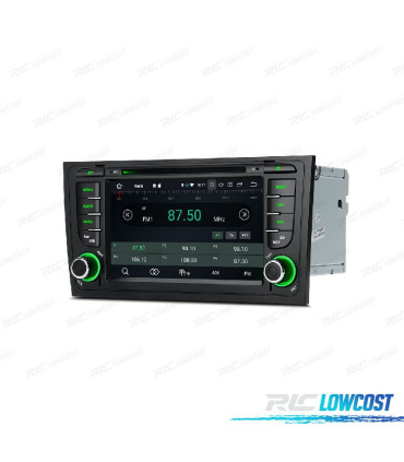 AUTO RADIO GPS ANDROID 12 PARA AUDI A6 4B 97-04 ALLROAD 99-05