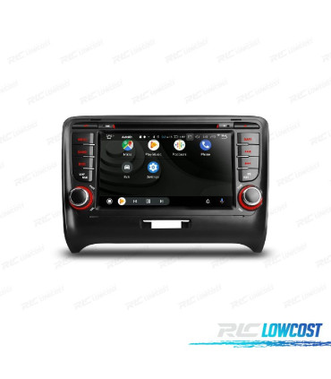 AUTO RADIO GPS ANDROID 12 PARA AUDI TT 06-12