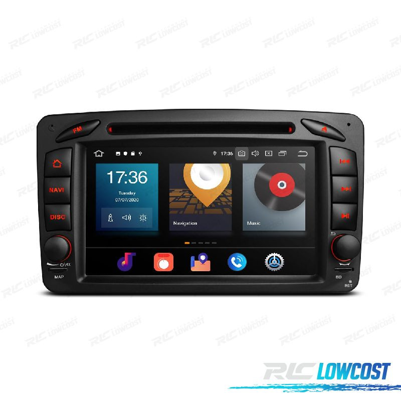 AUTORADIO GPS ANDROID 11 POUR BMW E46 98-06