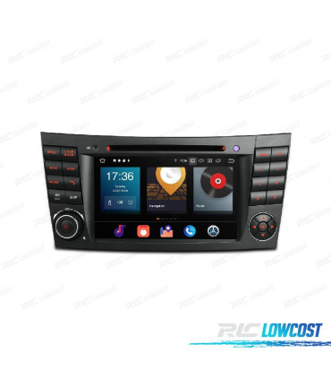 AUTO RADIO GPS ANDROID 10 PARA MERCEDES CLS W219 05-06 E W211 02-09