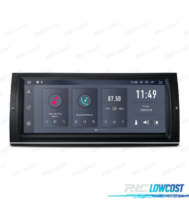 AUTO RADIO GPS ANDROID 12 10.25" PARA BMW X5 E53 99-06