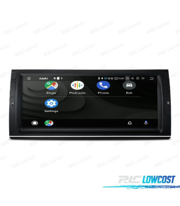 AUTO RADIO GPS ANDROID 12 10.25" PARA BMW X5 E53 99-06