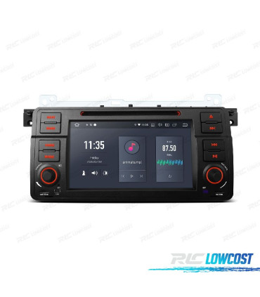 AUTO RADIO GPS PARA BMW E46 ANDROID 14 DVD 4GB RAM 64GB ROM 98-05