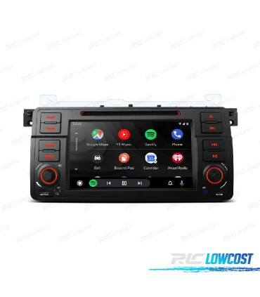 AUTO RADIO GPS PARA BMW E46 ANDROID 14 DVD 4GB RAM 64GB ROM 98-05