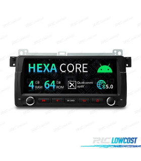 AUTO RADIO GPS ANDROID 13 PARA BMW E46 98-06