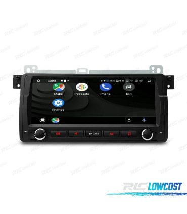 AUTO RADIO GPS ANDROID 13 PARA BMW E46 98-06