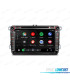 AUTO RADIO GPS ANDROID 12 MULTIMEDIA DVD VW PARA SEAT SKODA