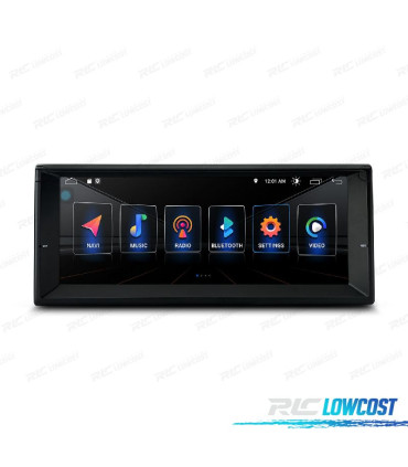 AUTO RADIO GPS ANDROID 12 PARA BMW E39 95-03 E38 94-01