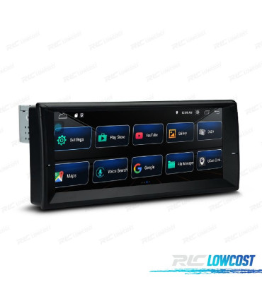 AUTO RADIO GPS ANDROID 12 PARA BMW E39 95-03 E38 94-01