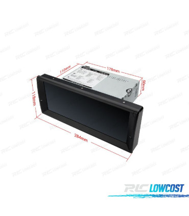 AUTO RADIO GPS ANDROID 12 PARA BMW E39 95-03 E38 94-01