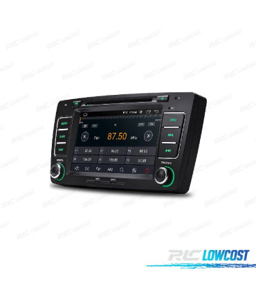 AUTO RADIO GPS ANDROID 10 PARA SKODA OCTAVIA YETI 09-13