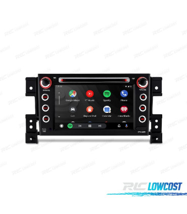 AUTO RADIO GPS ANDROID 14 PARA SUZUKI GRAND VITARA 05-13