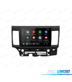 RÁDIO GPS ANDROID 13 MITSUBISHI LANCER 07-17