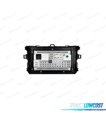 AUTO RADIO GPS ANDROID 10 PARA TOYOTA COROLLA 07-13