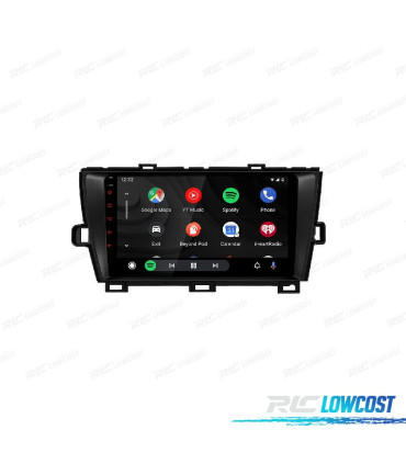 AUTO RADIO GPS ANDROID 10 PARA TOYOTA PRIUS 09-13