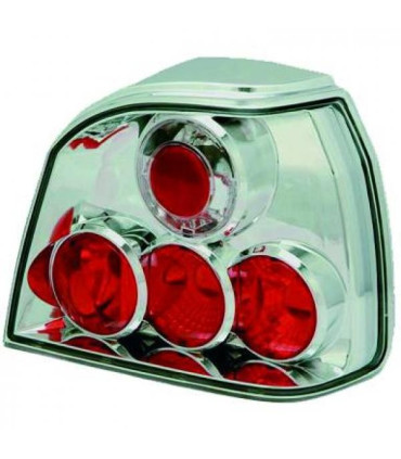 PILOTOS VOLKSWAGEN VW GOLF 3, 91-97 FUNDO CROMADO LEX