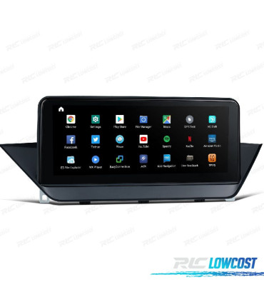 AUTO RADIO GPS ANDROID 10 BMW X1 E84 09-15 A
