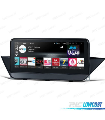 AUTO RADIO GPS ANDROID 10 BMW X1 E84 09-15 A