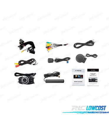 AUTO RADIO GPS ANDROID 10 BMW X1 E84 09-15 B