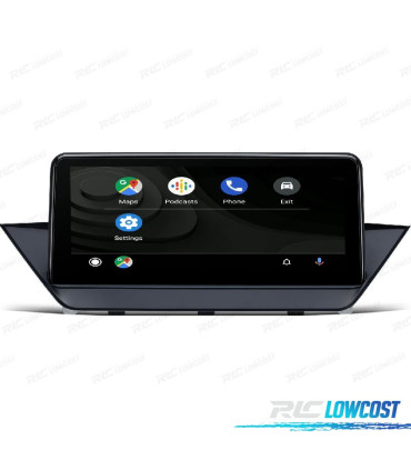 AUTO RADIO GPS ANDROID 10 BMW X1 E84 09-15 B