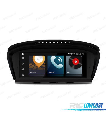 AUTO RADIO GPS ANDROID 12 PARA BMW E90 E91 E92 E93 08-12 OEM CIC
