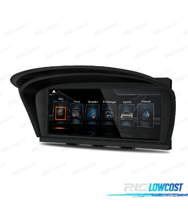 AUTO RADIO GPS ANDROID 12 PARA BMW E90 E91 E92 E93 08-12 OEM CIC