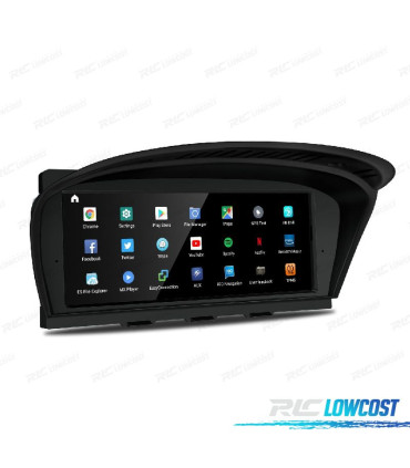 AUTO RADIO GPS ANDROID 12 PARA BMW E90 E91 E92 E93 08-12 OEM CIC