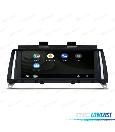 AUTO RADIO GPS ANDROID 10 PARA BMW X3 F25 11-16 X4 F26 14-16 NBT