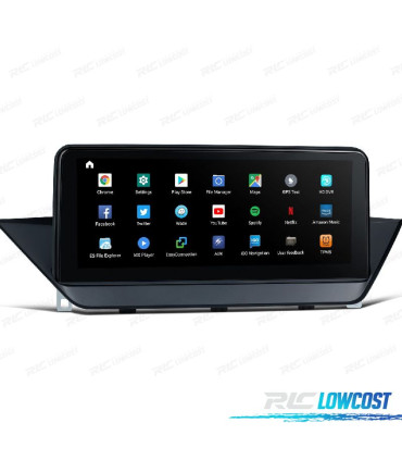 AUTO RADIO GPS ANDROID 10 BMW X1 E84 09-15 C