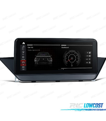 AUTO RADIO GPS ANDROID 10 BMW X1 E84 09-15 C